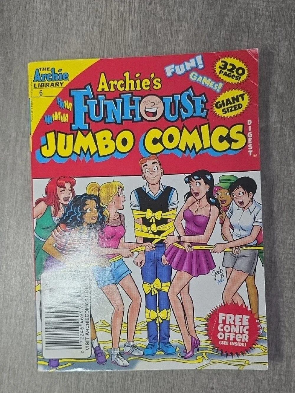 Archie Kids Comic Bundle - Colorful Green & Multicolor Covers